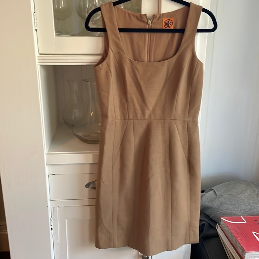 Tory Burch camel work dress